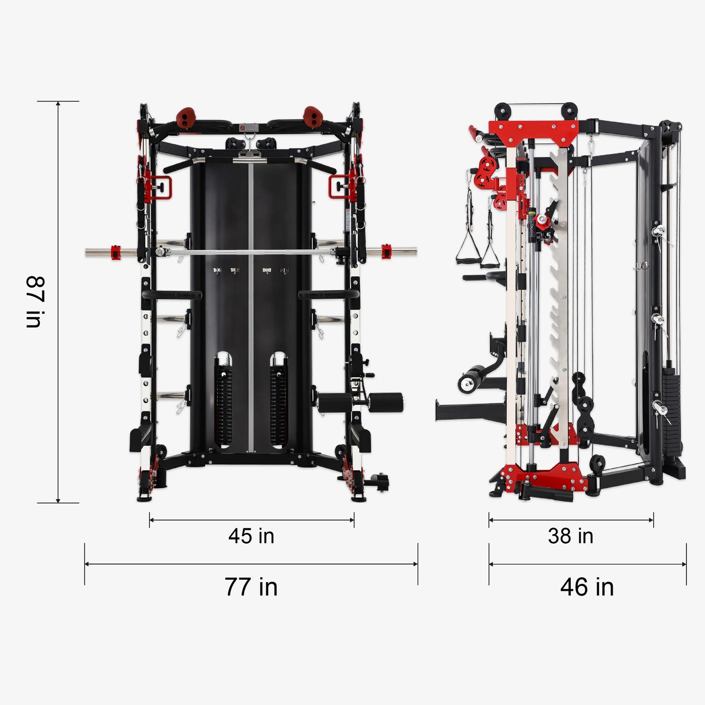 ALTAS | Folding Smith Machine AL-3107