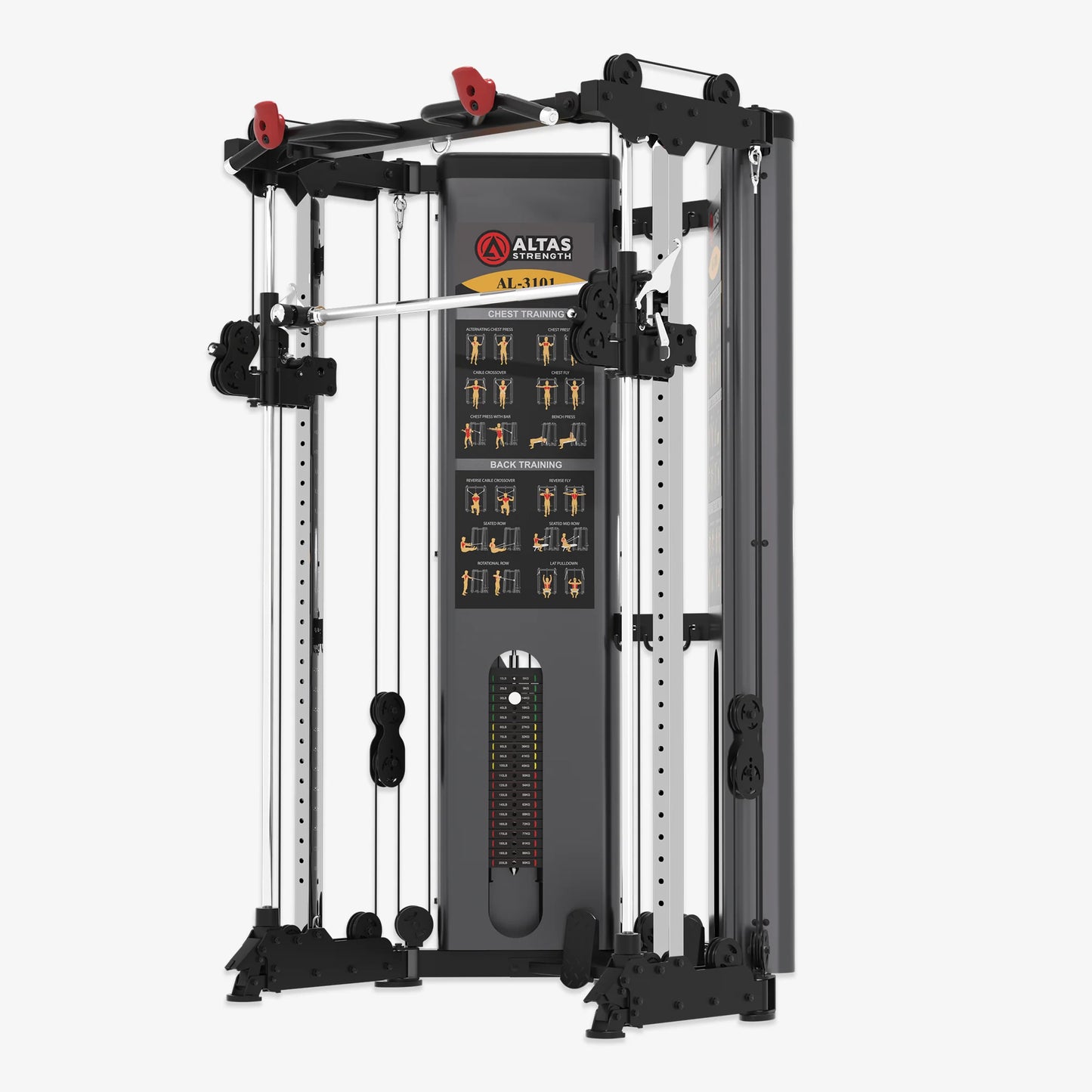 ALTAS | Folding Home Gym Smith Machine AL-3101