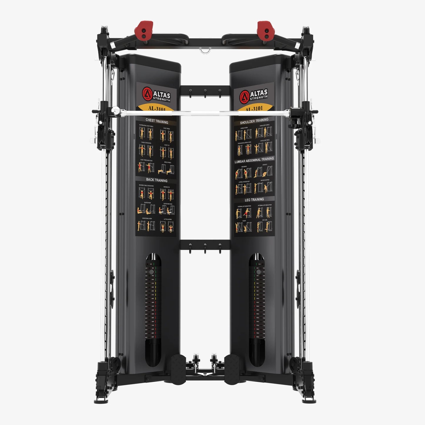 ALTAS | Folding Home Gym Smith Machine AL-3101