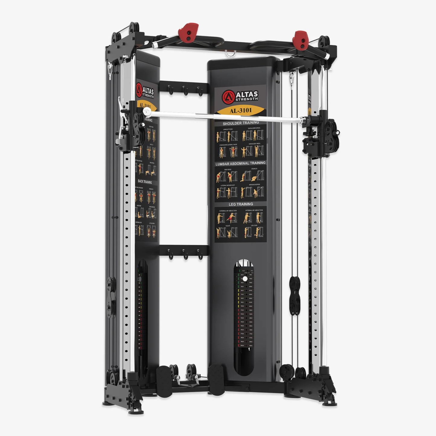 ALTAS | Folding Home Gym Smith Machine AL-3101