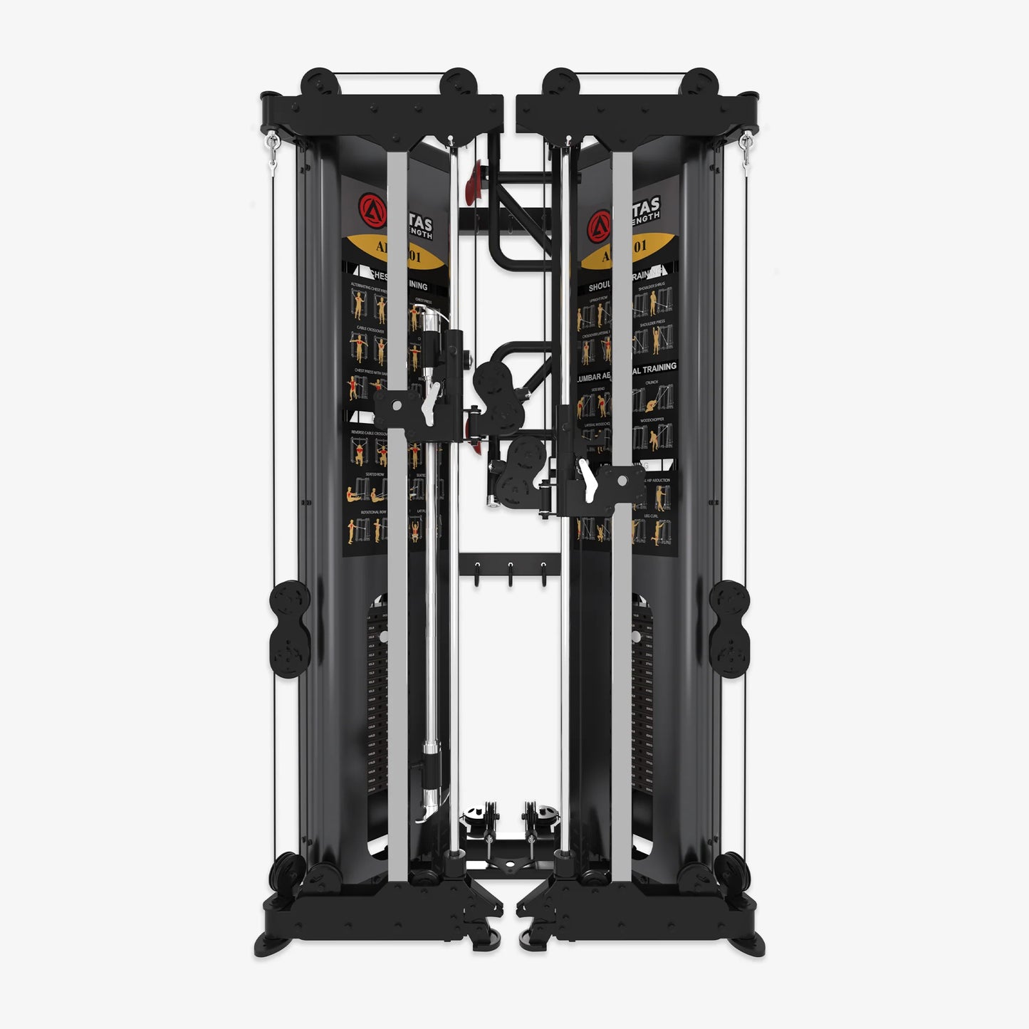ALTAS | Folding Home Gym Smith Machine AL-3101