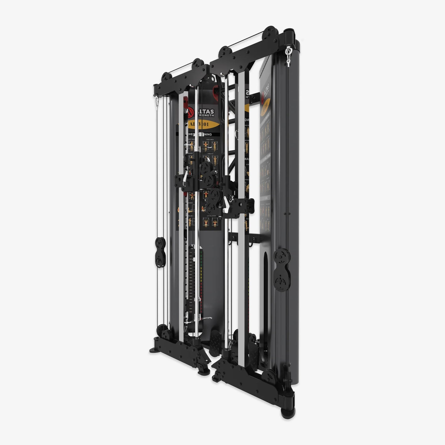 ALTAS | Folding Home Gym Smith Machine AL-3101