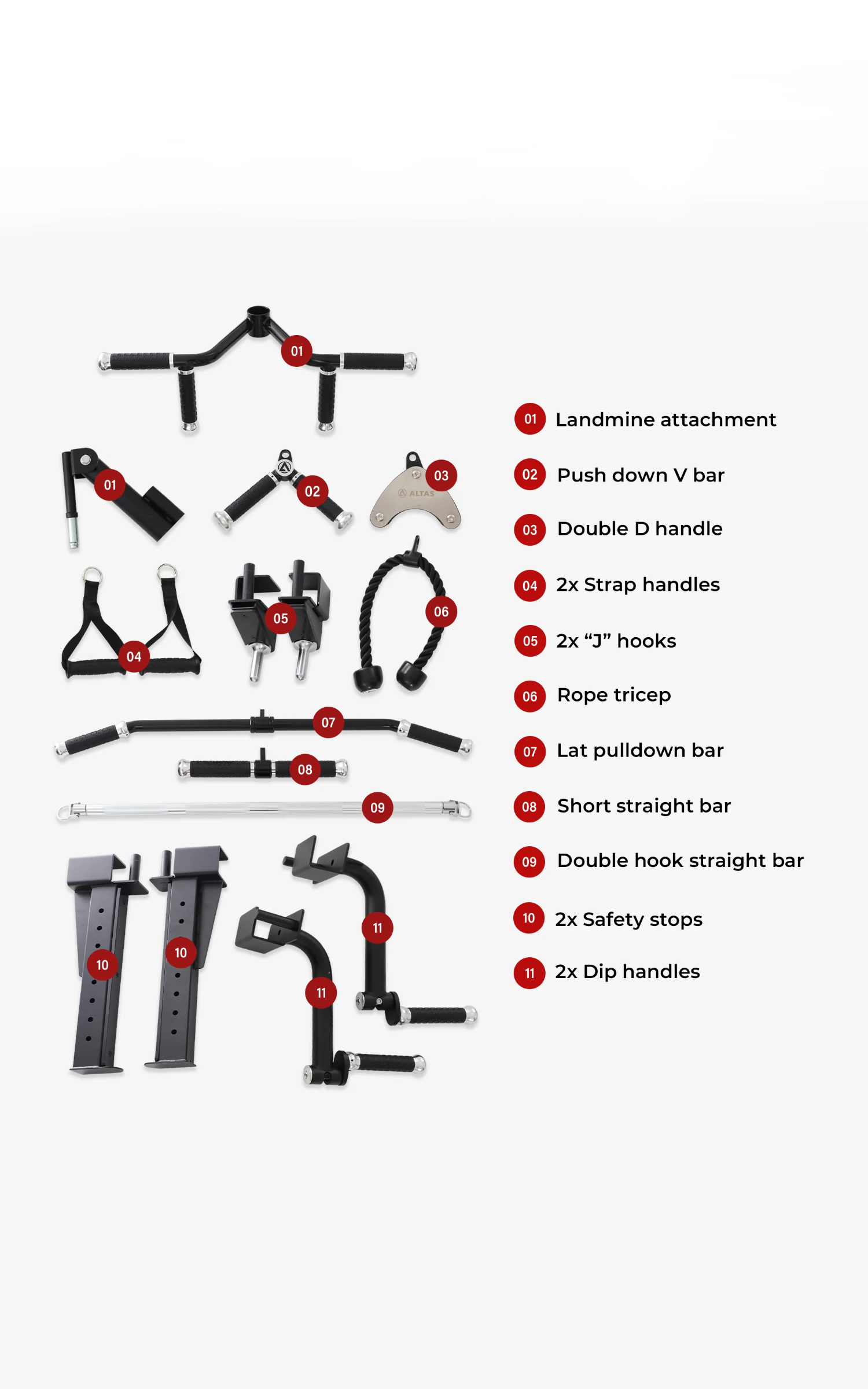 Altas Strength Light-Commercial Smith Machine AL-3136