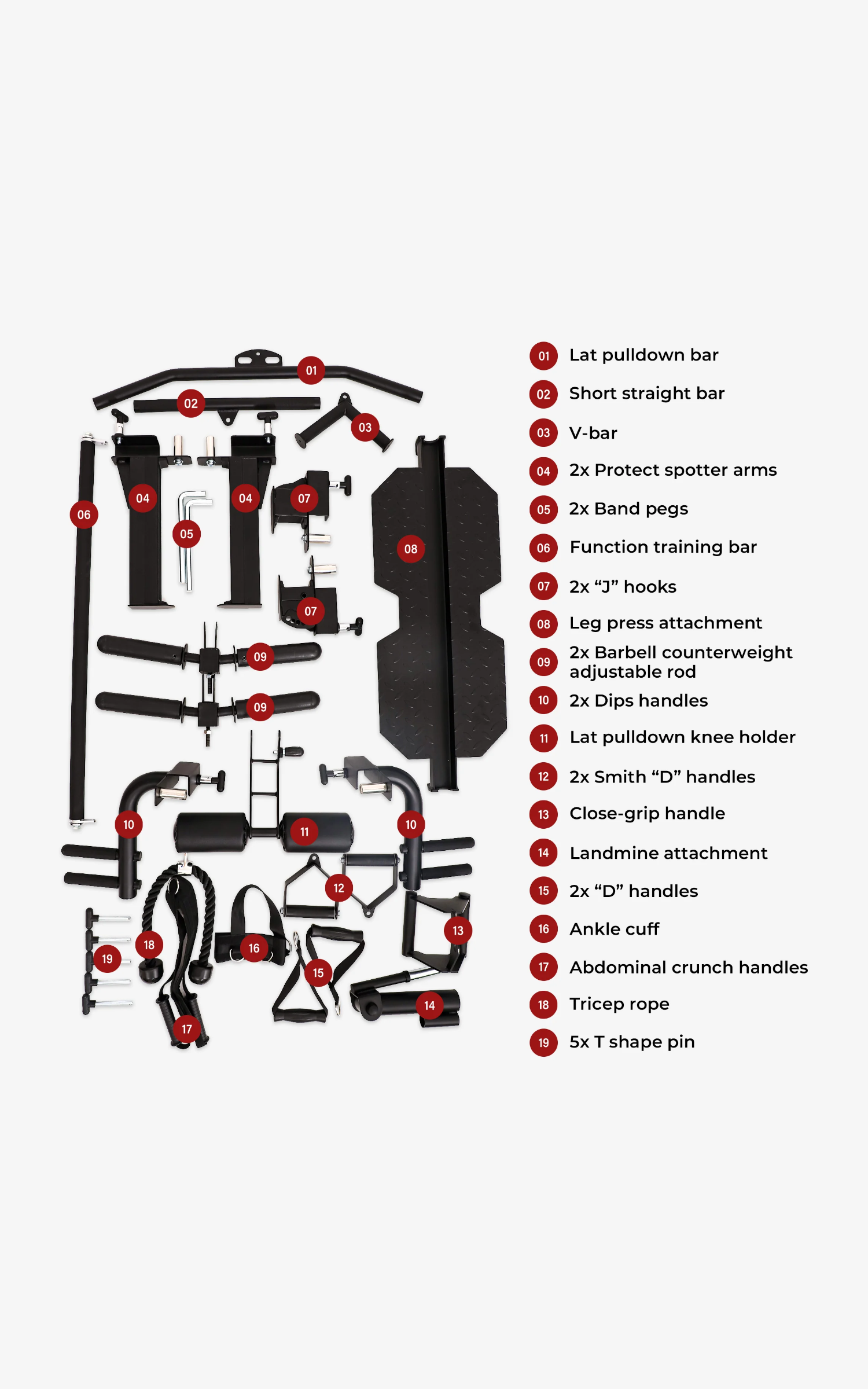 Altas Strength Home Gym Equipment Smith Machine AL-M810