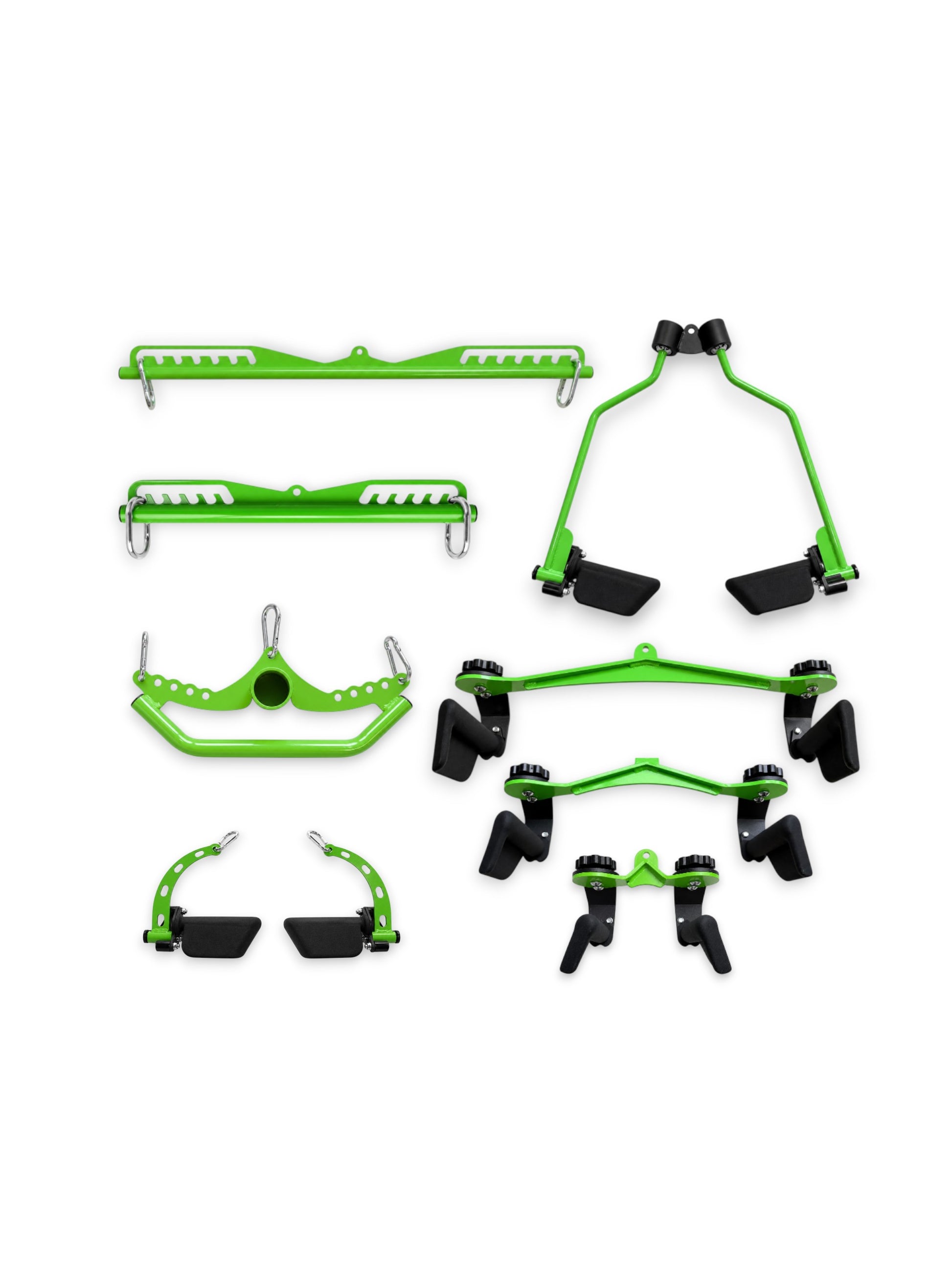 8pc Adjustable Lat Pull Down Bar & Handle Set | Fitness Canada™-1