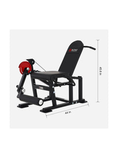 Compact Leg Curl & Extension Station AL-169 | Altas Strength-8