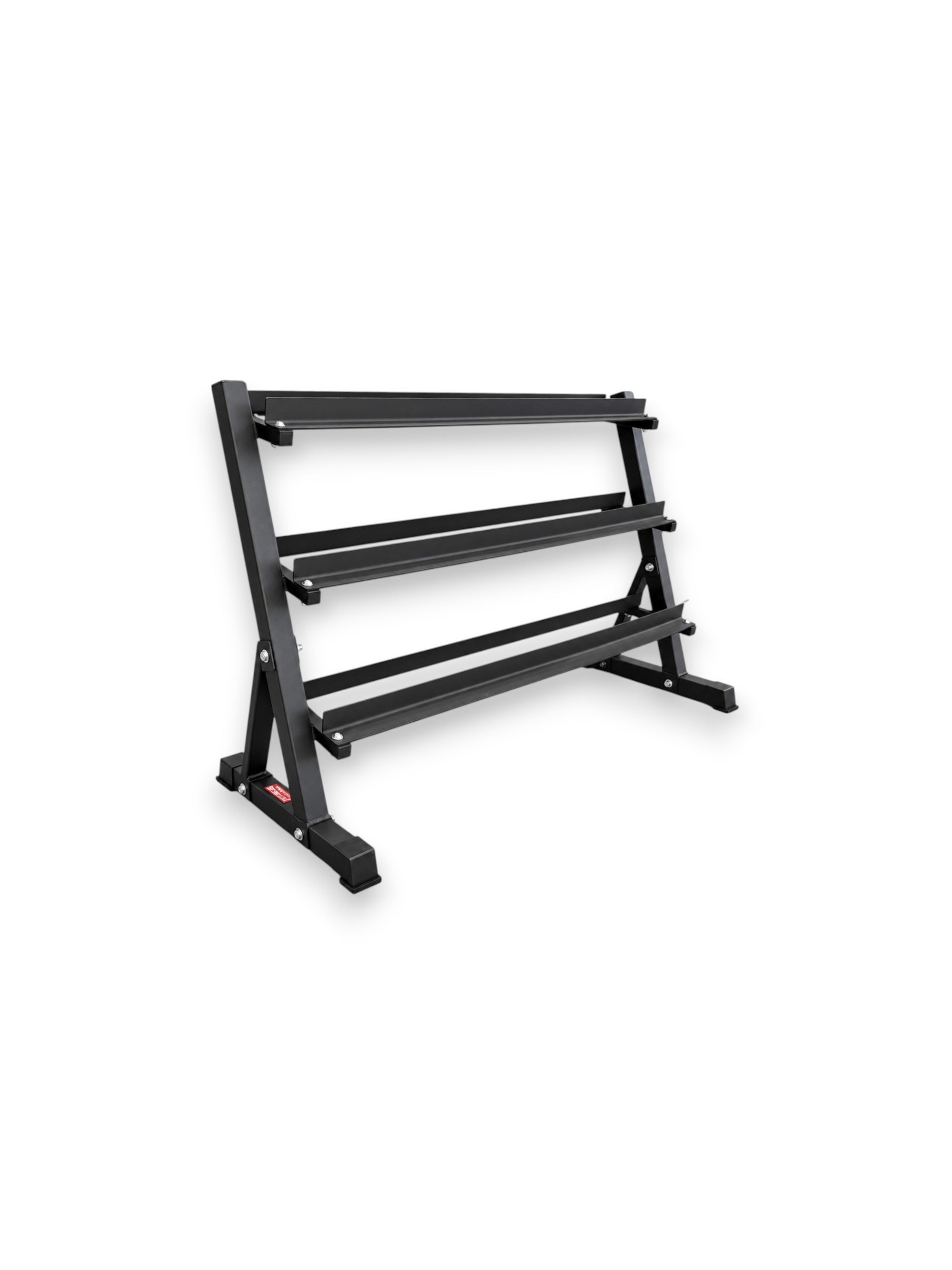 Apex Series Heavy Duty 9-Gauge 3-Tier Horizontal Dumbbell Rack – 4.5ft | Fitness Canada™