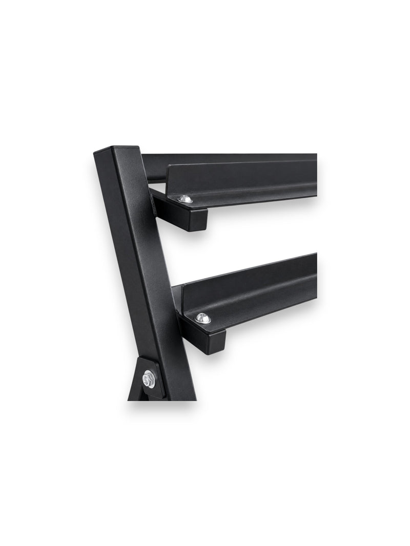 Apex Series Heavy Duty 9-Gauge 3-Tier Horizontal Dumbbell Rack – 4.5ft | Fitness Canada™-3