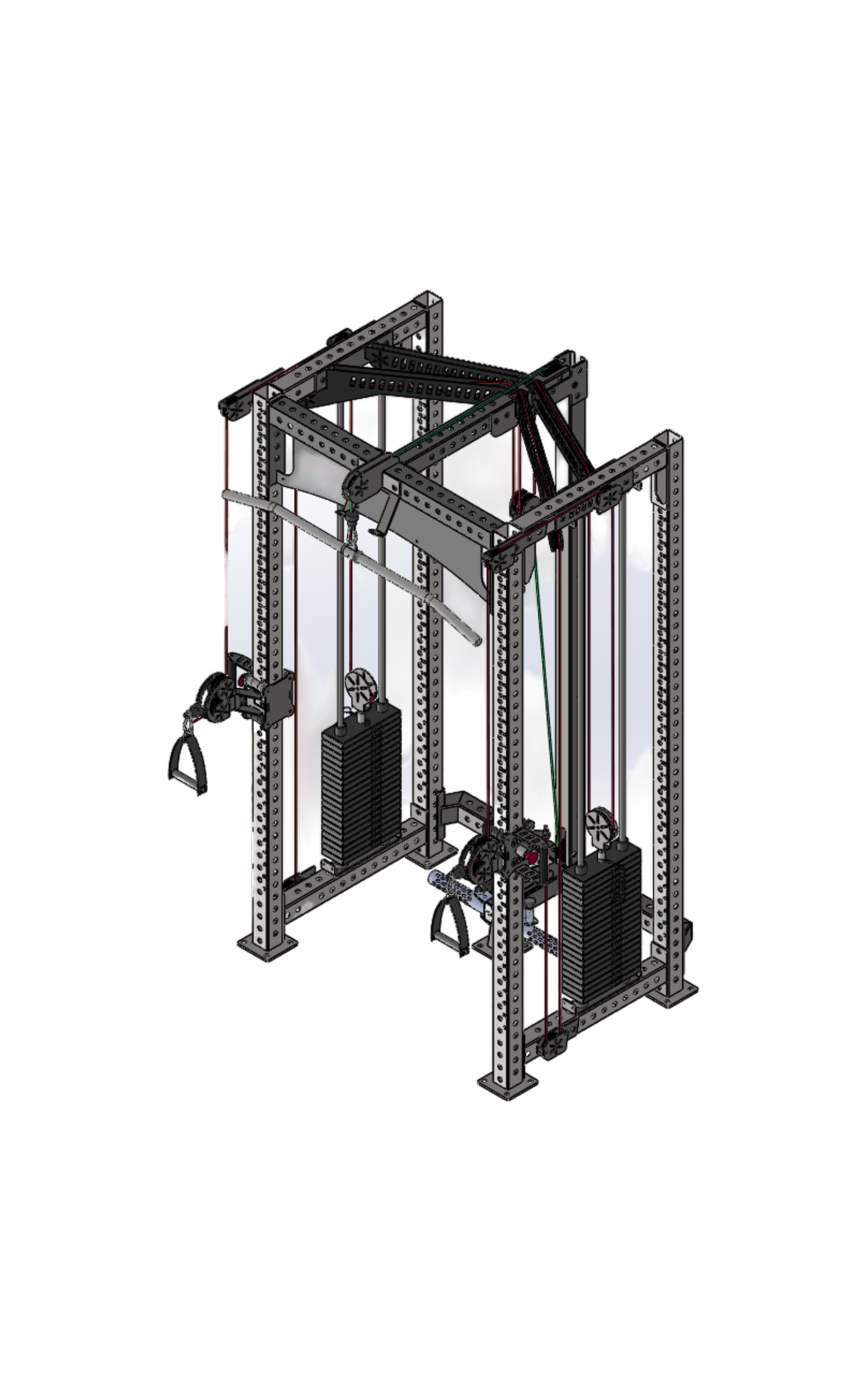 Apex 1.0 Power Rack with Functional Trainer & Lat Pulldown | Fitness Canada™