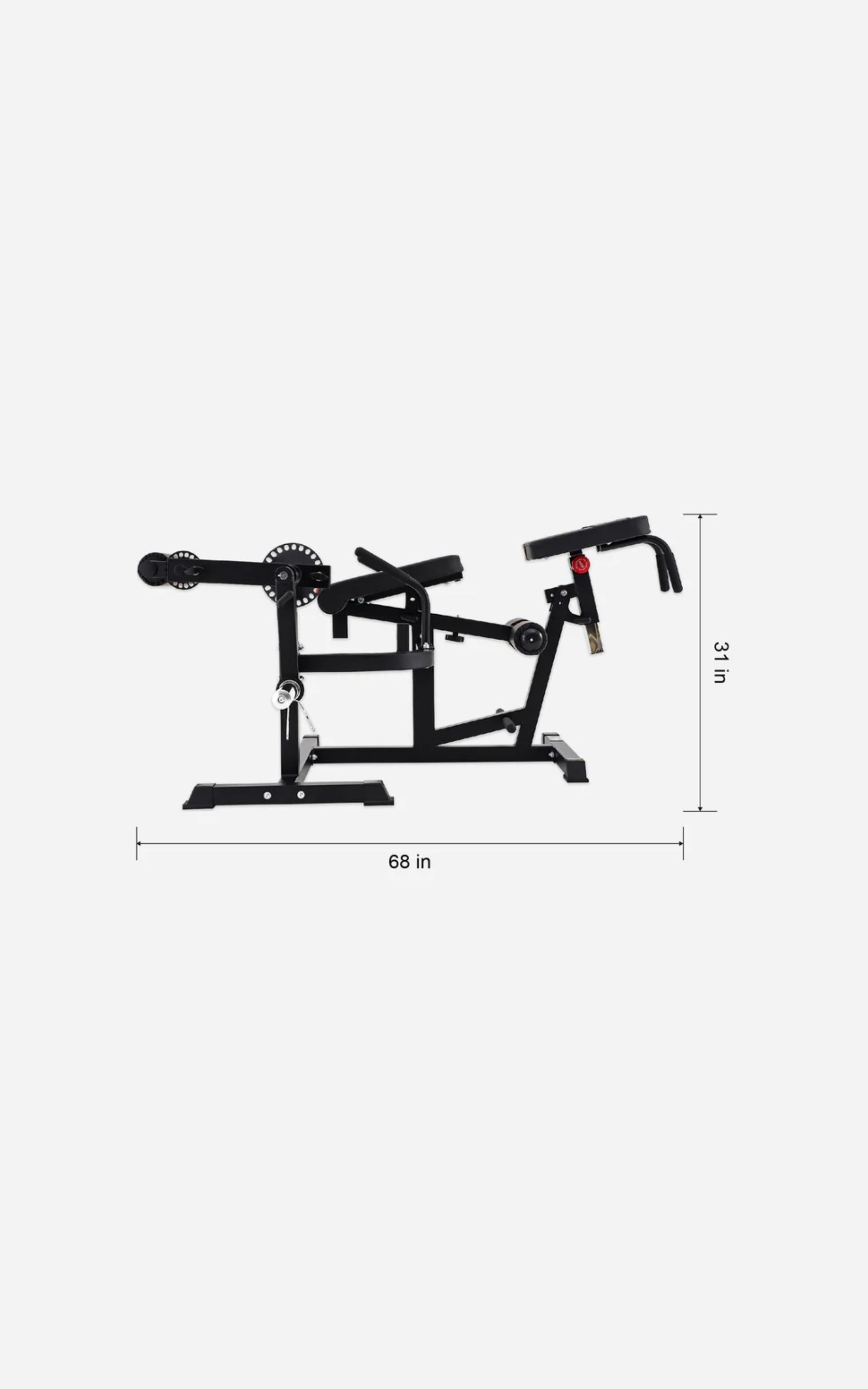 back extension machine fitness canada for core and lower back training