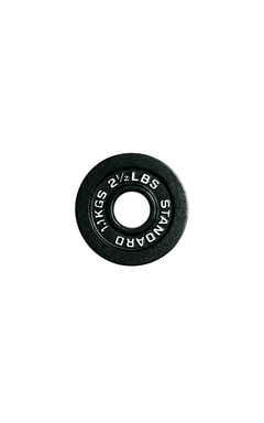 2.5 lb cast iron olympic plate fitness canada for barbell and strength training