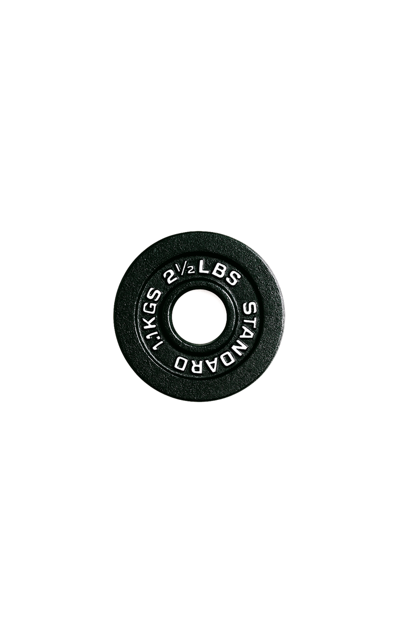 2.5 lb cast iron olympic plate fitness canada for barbell and strength training