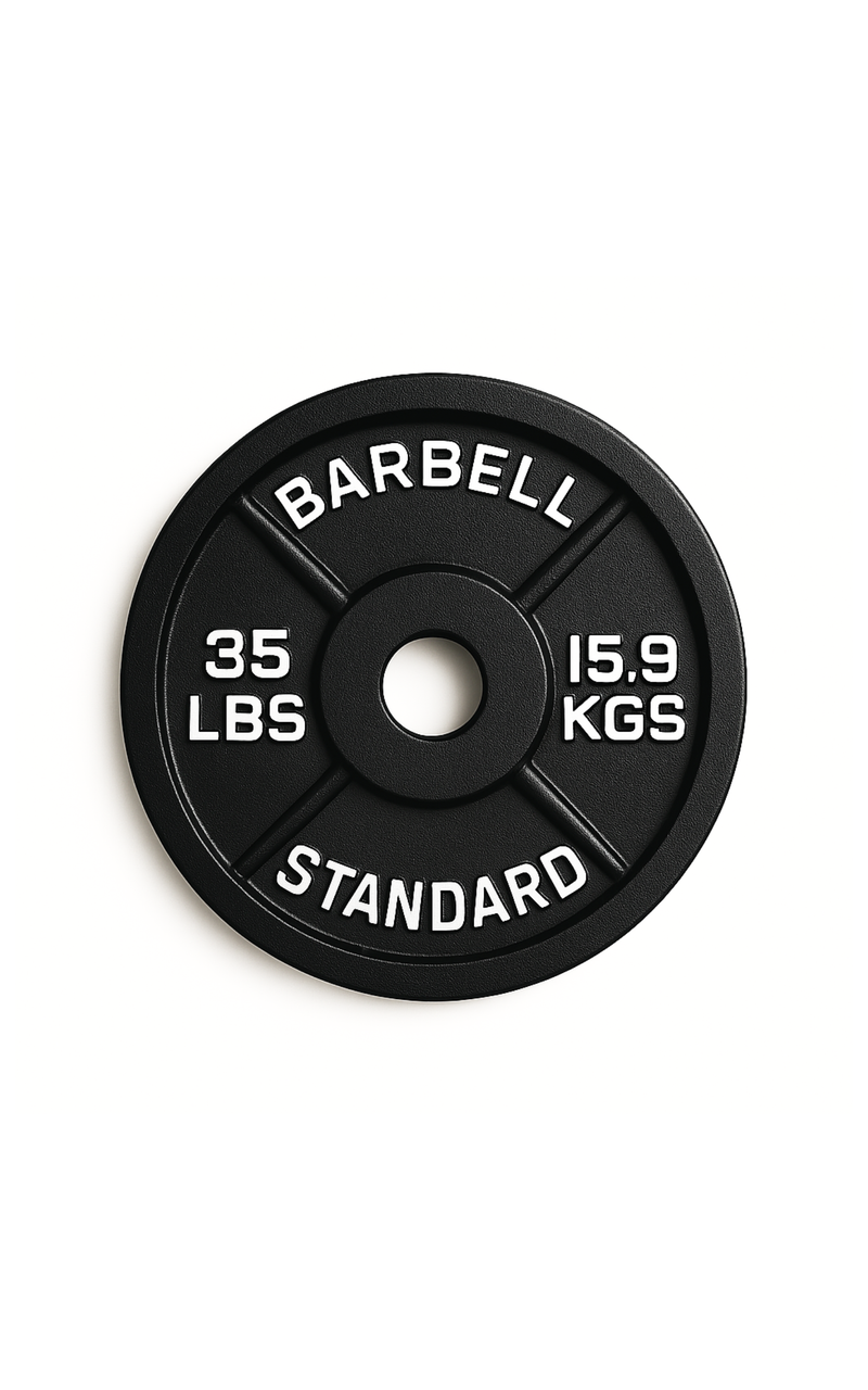 35 lb cast iron olympic plate fitness canada for heavy lifting