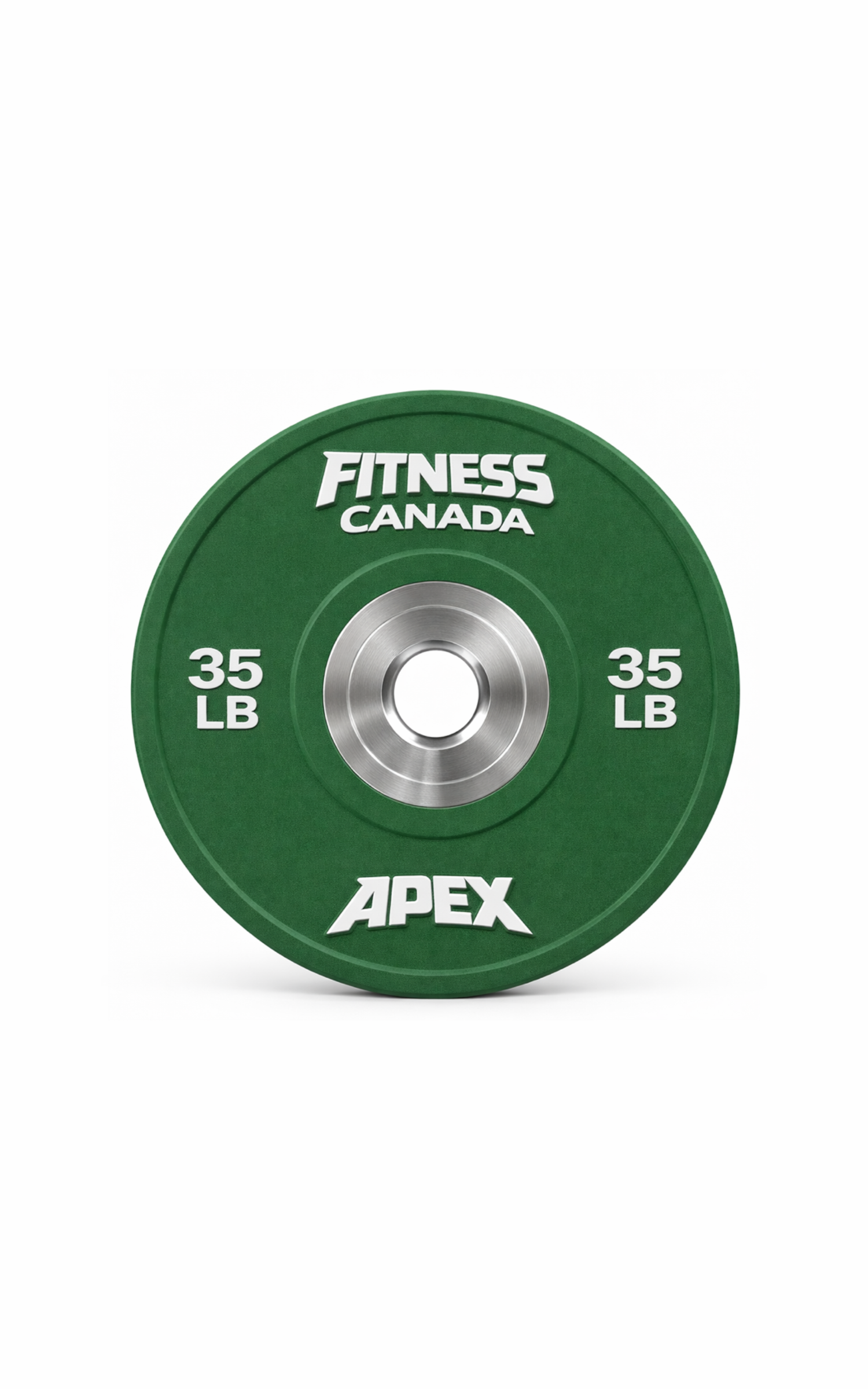35 lb green competition bumper plate fitness canada for heavy lifting