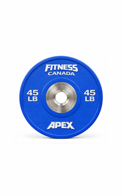 45 lb blue competition bumper plate fitness canada for strength training
