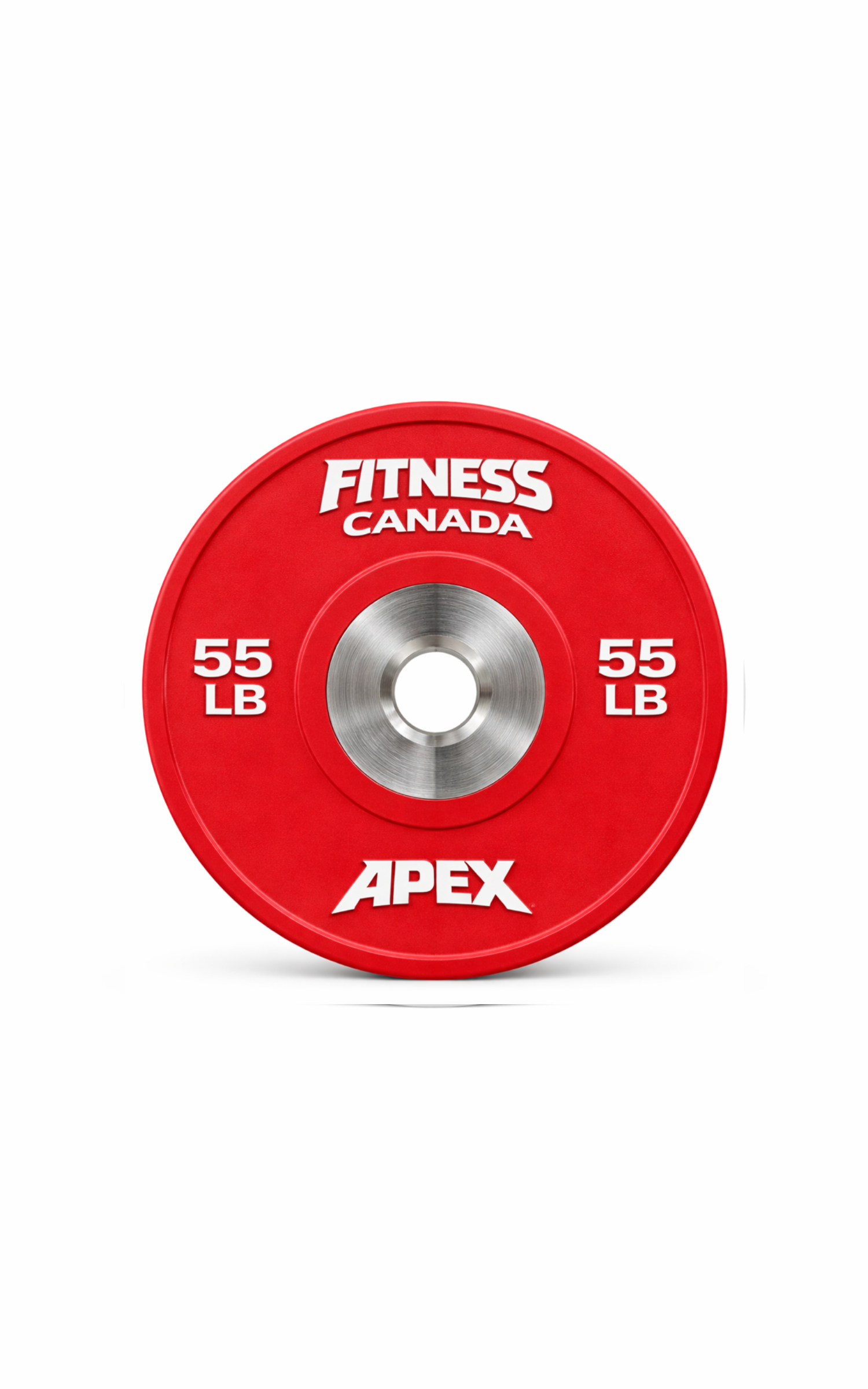 55 lb red competition bumper plate fitness canada for advanced weightlifting