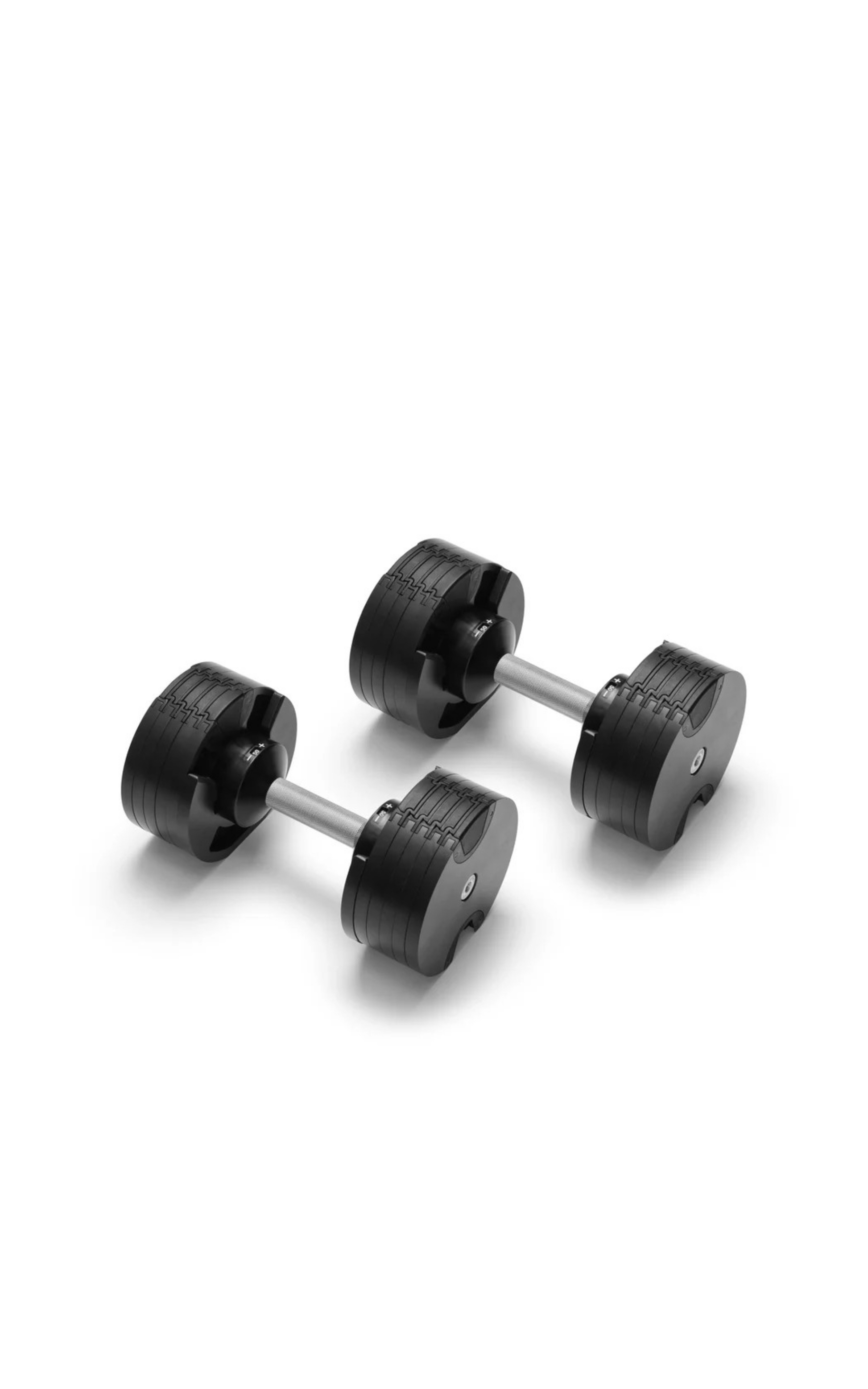 nuobell 550 adjustable dumbbells aluminum handle grip detail
