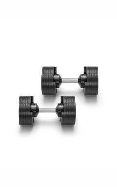 nuobell 550 adjustable dumbbells handle rotation mechanism detail