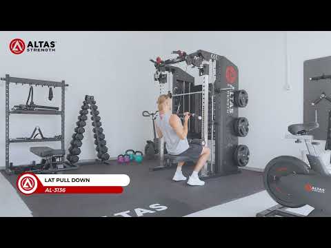 Altas Strength Light-Commercial Smith Machine AL-3136-3