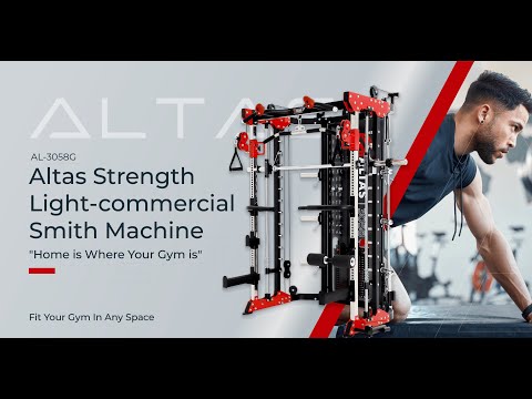 Altas Strength Light-Commercial Strength Smith Machine AL-3058G-3