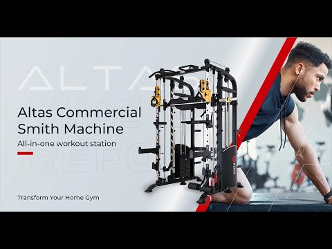 Altas Strength Home Gym Equipment Smith Machine AL-M810-3