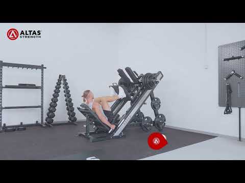 Altas Strength Leg Press Hack Squat Machine AL-6026-3