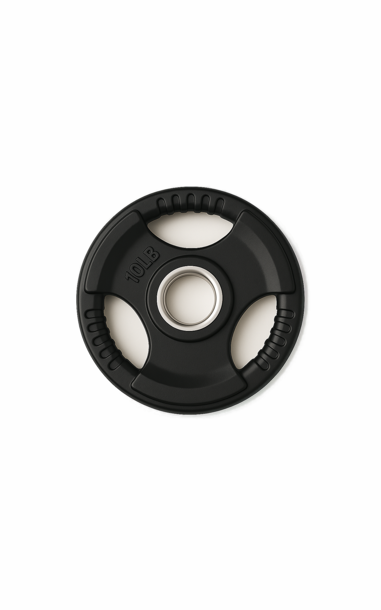 10 lb rubber grip olympic plate fitness canada with handles for strength training