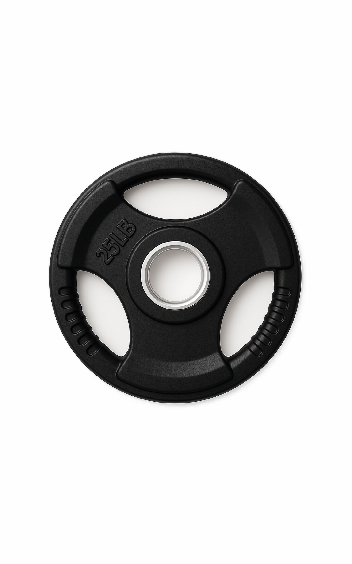 25 lb rubber grip olympic plate fitness canada with handles for barbell workouts