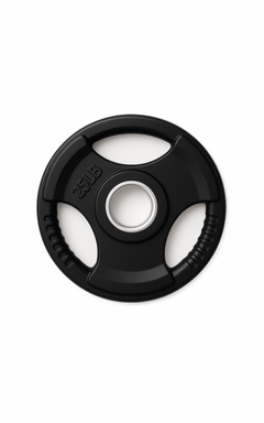 25 lb rubber grip olympic plate fitness canada with handles for barbell workouts