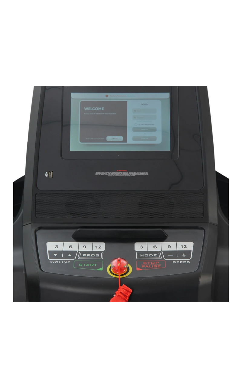 smart treadmill touchscreen fitness canada for home workout and entertainment